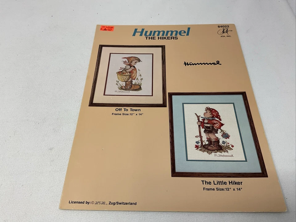 THE HIKERS Hummel Counted Cross Stitch Leaflet 84022 - Image 1 of 1