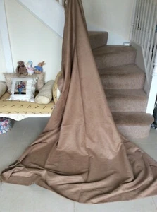 DOOR CURTAIN, EYELET LONG, WARM PRIVACY CURTAIN, NEUTRAL, MODERN, WASHABLE 88” - Picture 1 of 6