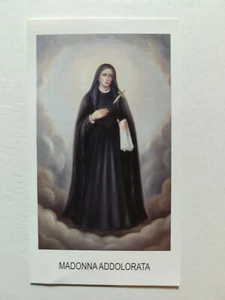 Madonna Addolorata, Holy Card, fars Art. 3018/M308 - Foto 1 di 2