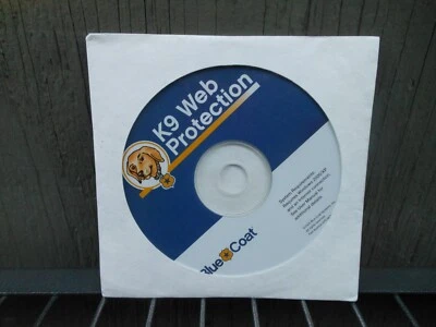 Blue Coat K9 Web Protection CD-ROM Version 2.0.18 Copyright 2005 Sealed NEW 7C - Image 1 of 2