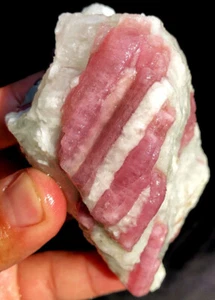 302g Natural Red Tourmaline Crystal Rough Stone Rock Specimen ia3910 - Picture 1 of 12
