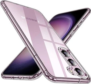Funda Transparente Para Samsung Galaxy S23 Ultra S22 S21 S20 S9 S8 Plus + Cristal Templado - Imagen 1 de 7
