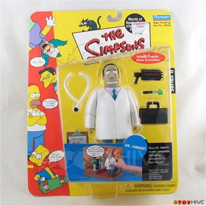 The Simpsons - Dr. Julius Hibbert - series 6 World of Springfield by Playmates - Picture 1 of 1
