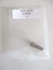 MS21262-44 Tornillo de cabeza de zócalo 1/4-28 x 3/4" tapa de bloqueo enchapado - Lote de 2 - Imagen 1 de 4