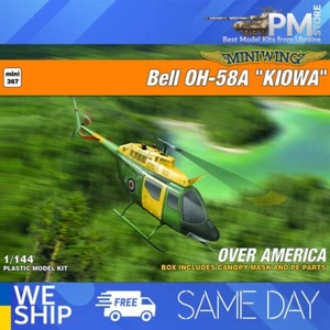 Miniwing 367 1/144 Bell OH-58A "KIOWA" over America helicopter - Picture 1 of 8