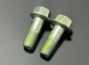 2-PC GENUINE OEM LEXUS GS 1998-2005 Lower Ball Joint To Knuckle Bolts Pair - Bild 1 von 3
