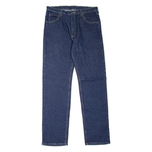 WRANGLER Mens Jeans Blue Regular Straight W34 L34 - Picture 1 of 6