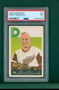 1962 Parkhurst Hockey Card - #24 Gerry Odrowski, PSA 7 NM - Picture 1 of 2