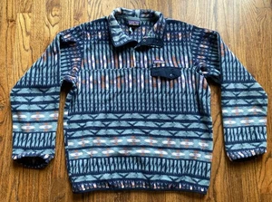 Patagonia Synchilla Snap-T Fleece Damen Large Aztec Kuta Klash Shadow Blue - Bild 1 von 11