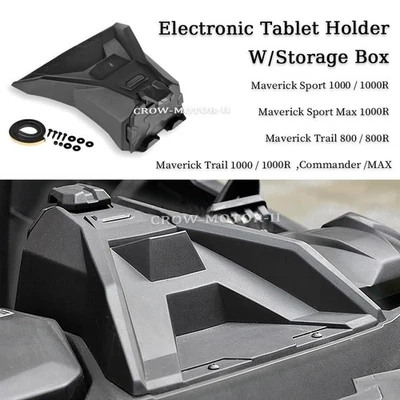 Держатель для планшета электронного телефона с коробкой для хранения для Can-Am Maverick Trail 800 800R - Изображение 1 из 4