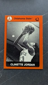 1991 Collegiate Collection #52 Clinette Jordan Oklahoma State University Cowboys - Picture 1 of 2