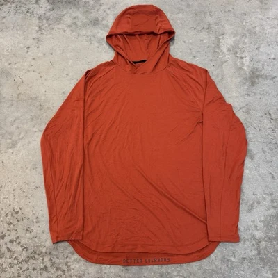 Lululemon License To Train Drysense Hoodie Pullover Performance Orange Size XL - Image 1 of 4
