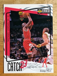 1997-98 Collector's Choice #192 Michael Jordan / Catch 23 Jump Shot - Bild 1 von 2