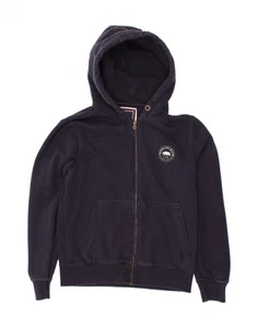 SOUL CAL Womens Zip Hoodie Sweater UK 16 Large Navy Blue Cotton CI04 - Picture 1 of 3