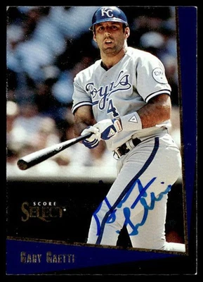 1993 Select Rookie & Traded #95T Gary Gaetti IP AUTO - Image 1 of 2