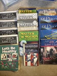 Abeka 8th grade Lot History, Health, Science, Civics, Vocabulary, Literature - Picture 1 of 12