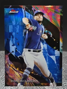 2024 Topps Finest - Uncommon Shane McClanahan #113 Blue Refractor /150 - Picture 1 of 2