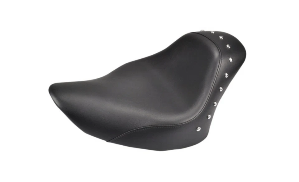 Harley Softail Fat Boy Renegade 2008-2017 asiento individual con tachuelas Saddlemen 806-12-001 Foto 1 de 3