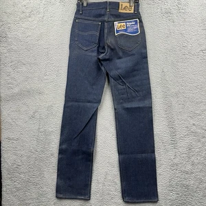 Vintage 70er Lee Rider Denim Jeans gerades Bein Herren 29x34 USA NOS mit Etikett - Bild 1 von 9