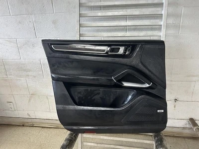 2020 PORSCHE CAYENNE Driver Left Side Front Interior Trim Panel Black OEM  - Image 1 of 4