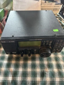 ICOM IC-R75 Communications Receiver W/ Paperwork- *Parts/Repair* - Zdjęcie 1 z 17
