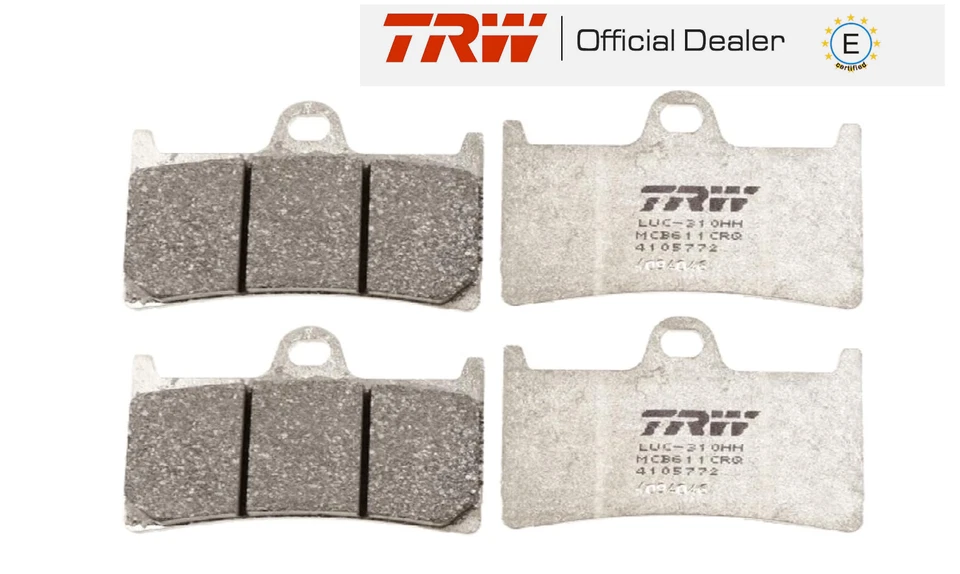 Plaquettes de frein Avant TRW Lucas MCB611CRQ Yamaha YZF 600 R6 RJ03 99-02