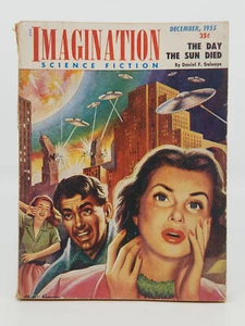 Imagination Science Fiction Digest Magazine - December 1955 - Saucer Cover - Picture 1 of 2