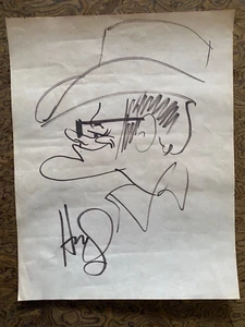 Lyndon B. Johnson LBJ 11 X 14 caricatura 1964 arte sátira política - Imagen 1 de 2