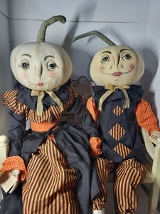 Joe Spencer - Armand & Amelia Kürbiskopf-Set - Gesammelte Traditionen/Galerie II - Bild 1 von 9