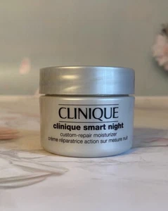 CLINIQUE SMART NIGHT CUSTOM REPAIR MOISTURIZER, Dry Combination ~ 1oz/15ml NWOB - Picture 1 of 3