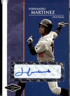 2006 Justifiable Auto #JF-25 Fernando Martinez(I) - Image 1 of 2