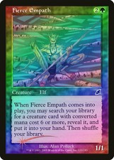 Fierce Empath FOIL Scourge PLD Green Common MAGIC THE GATHERING CARD ABUGames