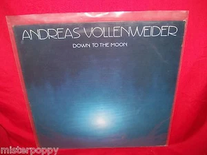 ANDREAS VOLLENWEIDER Down to the Moon LP 1986 HOLLAND EX+ Ambient ENO Harps - Imagen 1 de 1