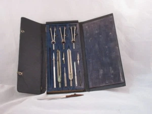 Vintage Drafting Set in Original Case - Picture 1 of 5