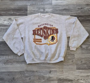 Vintage 1980s Washington Redskins Crewneck Sweatshirt NFL Football Logo Rare - Bild 1 von 4