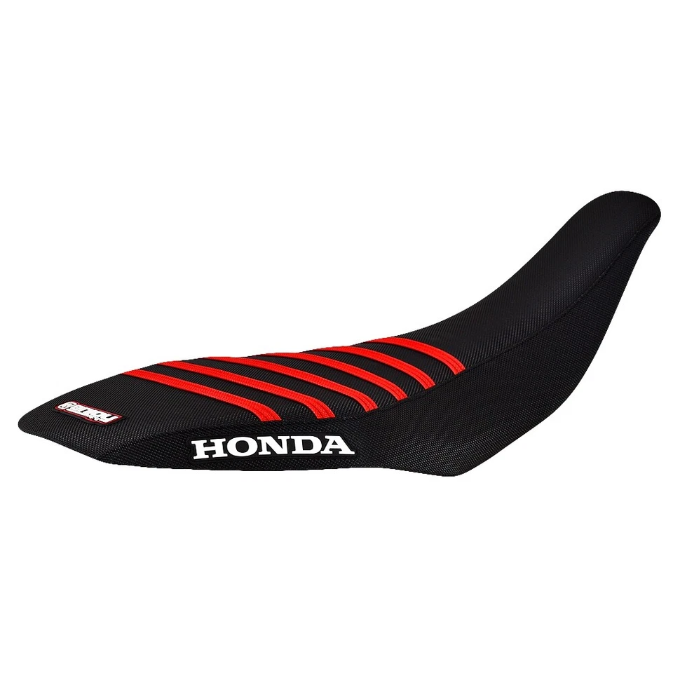 2008 - 2018 Honda TRX 400EX TRX 400 EX Seat Cover  Black / Red Ribs  #202 - Image 1 of 4
