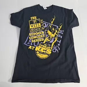 Gildan Medium 2018 95 Will Rock Summer Concert Graphic Short Sleeve T-Shirt - Picture 1 of 8