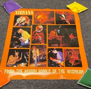 Nirvana 1996 2 Sided POSTER From the Muddy Banks of the Wishkah 29" x 24" - Picture 1 of 21