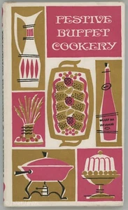 Vintage Peter Pauper Kochbuch FESTLICHES BUFFET KOCHEN Presse Maggie Jarvis - Bild 1 von 4