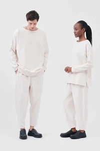 Toogood THE ACROBAT PULLOVER NUR / LOOP BACK JERSEY RAW-Unisex GR. L *LESEN* - Bild 1 von 8