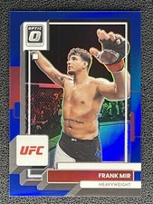 2023 Panini Donruss Optic UFC Frank Mir #22 Blue Prizm 39 /99 - Heavyweight