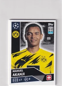 Topps Champions League Sticker CL 20/21 DOR 4 Manuel Akanji - Bild 1 von 1