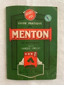 Guide Pratique De Menton (Text In French And English) 11th Ed.1960. - Picture 1 of 5