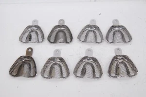 CG COE 62 260621 Metal Impression Tray #62 Individual Uppers (Large) - Lot of 8 - Picture 1 of 5