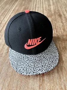 NEW Nike Safari Infrared Air SB Max Black 90 Dunk Cement Print 3M Hat Cap DS - Picture 1 of 3