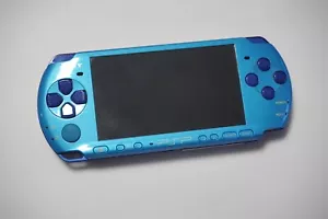 Consola PSP-3000 azul cielo azul marino color Japón PlayStation sistema portátil - Imagen 1 de 15