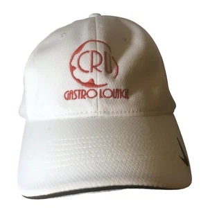 Hat Nike Fit Golf Dri Legacy91 Unisex Castro Lounge White Red Spell Out 333115 - Picture 1 of 6