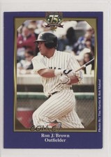 1997 Choice Norwich Navigators Eastern League 75th Anniversary Ron Brown #4