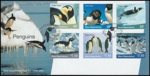 NEW ZEALAND ROSS DEPENDENCY FDC 2001 PENGUINS (ID:04/RD067) - Picture 1 of 1