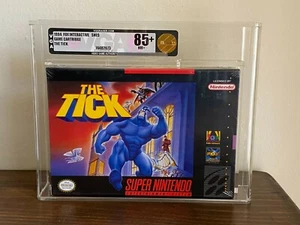 The Tick Nintendo SNES Brand New Factory Sealed VGA 85+ Gold Grade MINT! WATA - Picture 1 of 4